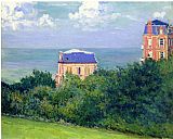 Gustave Caillebotte Famous Paintings - Villas at Villers-sur-Mer